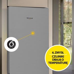 Lodówka WHIRLPOOL WHK26403XP6E ZenInverter Dual NoFrost ProFresh 203.5cm Inox