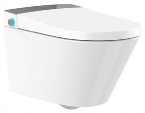 Miska WC Wisząca Inteligentna Toaleta Smart Aero Corciano Komplet