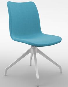 Tapicerowane krzesło biurowe z funkcją obrotu Coworker Soft S60