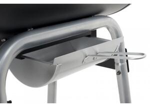 Grill ogrodowy węglowy LANDMANN Taurus 440 31420 Zamykany, beczka, półki boczne, regulacja wysokości, termometr