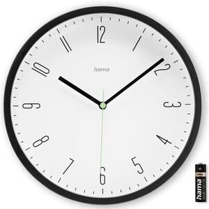 Zegar ścienny HAMA Capri 25 cm Czarny