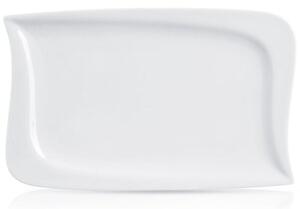 Talerz do serwowania porcelanowy MONA 28x18 cm