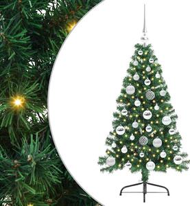 Sztuczna choinka z oświetleniem na Boże Narodzenie 120 cm PVC