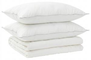 Zestaw kołdry i poduszek 3 pcs 200x200 cm Lato 200 GSM Wełna