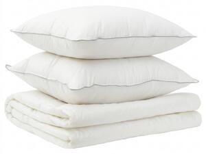 Zestaw kołdry i poduszek 3 pcs 200x200 cm Lato 200 GSM Wełna