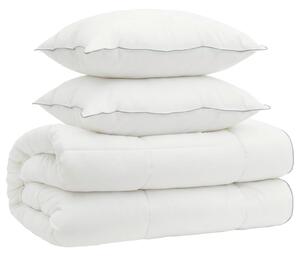 Zestaw kołdry i poduszek 3 pcs 200x200 cm 4 pory roku Wełna