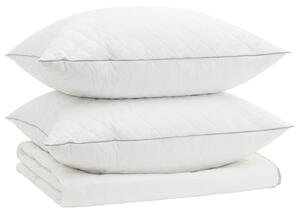 Zestaw kołdry 90% z gęsiego puchu FULDA 3 pcs 140 x 220 cm Lato