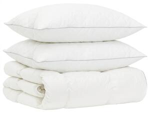 Zestaw kołdry 90% z gęsiego puchu FULDA 3 pcs 135 x 220 cm Zima