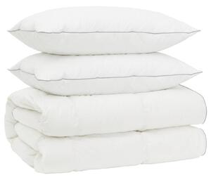 Zestaw kołdry 90% z gęsiego puchu FULDA 3 pcs 140 x 220 cm