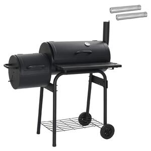 Grill na świeżym powietrzu 103 x 60 x 113 cm Stal Czarny