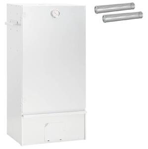 Wędzarnia 3 pcs 44,5 x 29 x 83 cm Stal galwanizowana srebrny