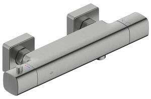 Bateria natryskowa KFA ARMATURA Malaga 5756-010-61 Szary metaliczny