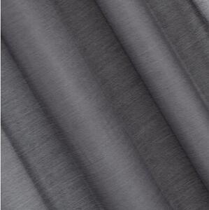 Firana gotowa EUROFIRANY Rebecca 140 x 250 cm Ciemnofioletowy