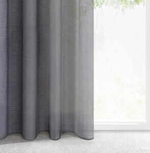 Firana gotowa EUROFIRANY Rebecca 140 x 250 cm Ciemnofioletowy