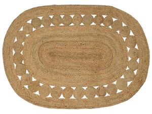 Dywany pokojowe naturalny 100 x 152 cm Juta