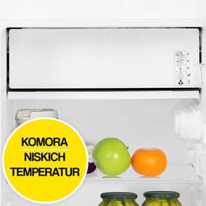 Lodówka AMICA FM135.4 82.1cm Biała