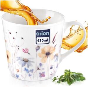 Kubek porcelanowy kwiaty 430 ml