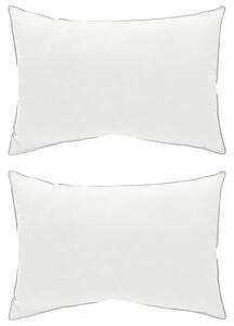 Poduszka 2 pcs 60 x 70 cm Wełna australijska Biały