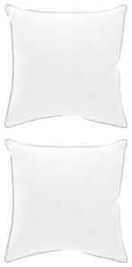 Poduszka 2 pcs 65 x 65 cm Wełna australijska Biały