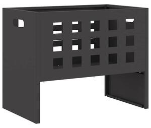 Kominek Czarny 50 x 30 x 40 cm Stal