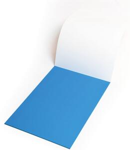 Folie elektrostatyczne Symbioflipcharts 500 x 700 mm, niebieskie
