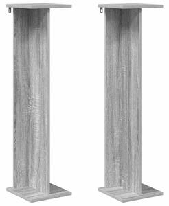 Stojak na rośliny 2 szt. Szary Sonoma 25 x 25,5 x 100,5 cm