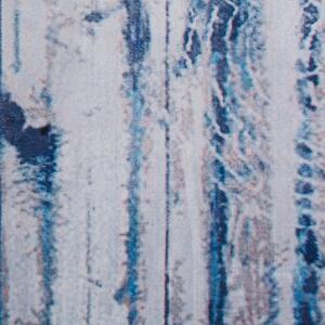 Dywan chodnik prostokątny 140x200 cm abstrakcyjny wzór beżowo-szary Dallica Beliani