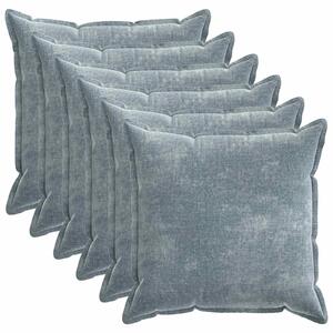 Poszewka na poduszkę 6 pcs HOUTEN Jasnoniebieski 80 x 80 cm