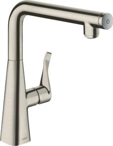 Hansgrohe Metris Select, Umywalki, Stal nierdzewna