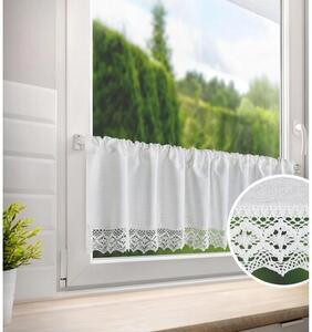 Firana gotowa EUROFIRANY Clarie 150 x 30 cm BiaÅy