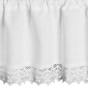 Firana gotowa EUROFIRANY Clarie 150 x 30 cm BiaÅy