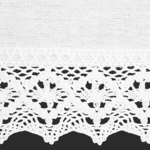 Firana gotowa EUROFIRANY Clarie 150 x 30 cm BiaÅy