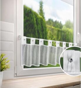 Firana gotowa EUROFIRANY Sevilla 150 x 30 cm BiaÅy