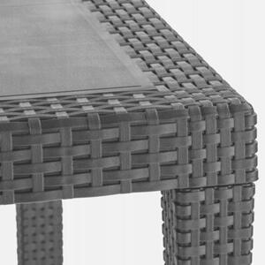 Stół Ratanowy Ogrodowy Meble Ogrodowe Rattan Prince Corciano