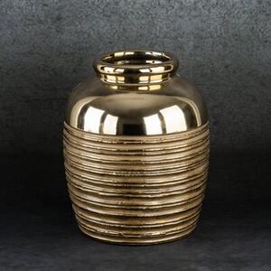 Wazon EUROFIRANY Dori 03 20 x 25 cm Złoty