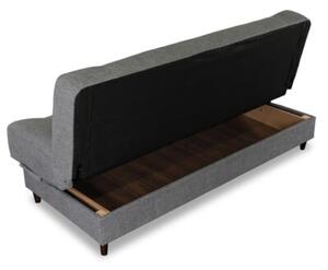 Wersalka Sofa Kanapa RozkÅadana Z FunkcjÄ Spania Dwuosobowa Szara NEPAL