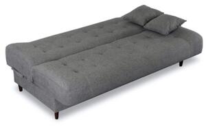 Wersalka Sofa Kanapa RozkÅadana Z FunkcjÄ Spania Dwuosobowa Szara NEPAL