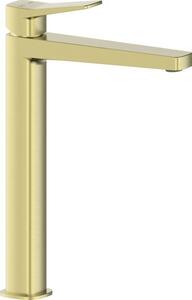 Bateria umywalkowa KFA ARMATURA Malaga 4522-712-31 Złoto szczotkowane