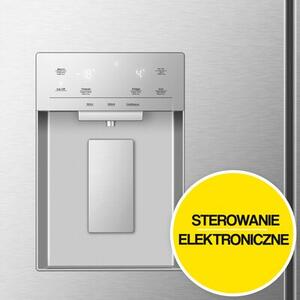 Lodówka HISENSE RF815N4SESE Side by Side No Frost 178.5cm Inox