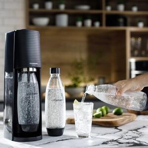 Saturator SODASTREAM Terra Czarny + 3 butelki + 2 syropy Pepsi