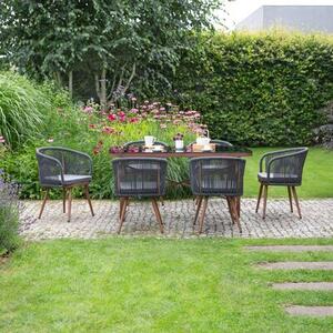 Zestaw mebli ogrodowych PATIO Bernadette 47554 Brązowo-szary