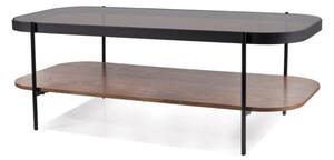 Åawa PRIMA A 120x58 bursztyn /orzech /czarny