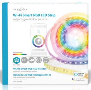 Taśma LED NEDIS SmartLife WIFILS51CRGB 5 m Wi-Fi