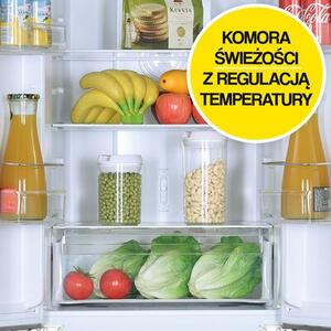 Lodówka SAM COOK PSC-WG-1020AA/B No frost 186cm Czarna