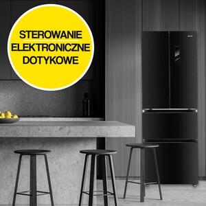 Lodówka SAM COOK PSC-WG-1020AA/B No frost 186cm Czarna