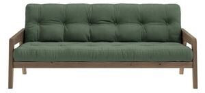 Zielona rozkładana sofa 204 cm Grab – Karup Design