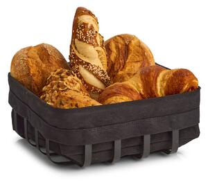 Metalowy koszyk na chleb, 22 x 22 cm