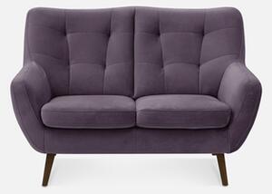 Sofa fioletowa SCANDI 137 cm