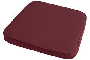 Poduszka na krzesło ogrodowe VIREON 44x45 cm, bordowy