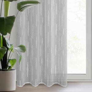 Firana gotowa EUROFIRANY Aleni 140 x 250 cm Srebrny